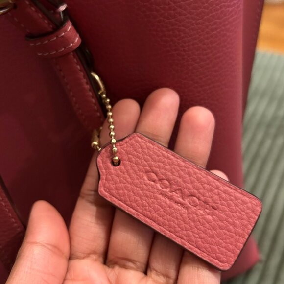 Coach Mollie Tote - Hot Pink *NWOT* - Picture 2 of 4